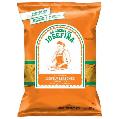 LA Cocina De Josefina Lightly Seasoned Tortilla Chips