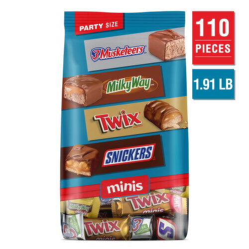 Mixed SNICKERS, TWIX & More Minis Chocolate Candy Bars