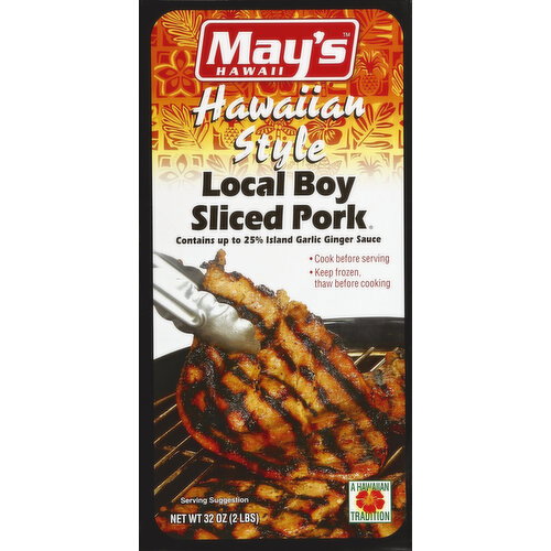 Mays Hawaii Brand Loal Boy Sliced Pork Image 1 of 3