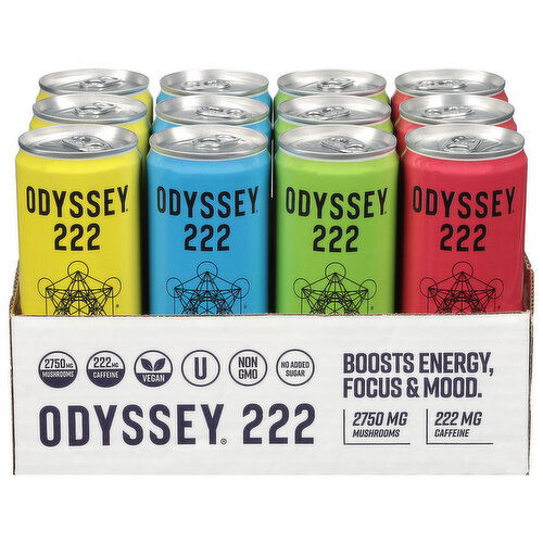 Odyssey Assorted Energy + Focus Drink