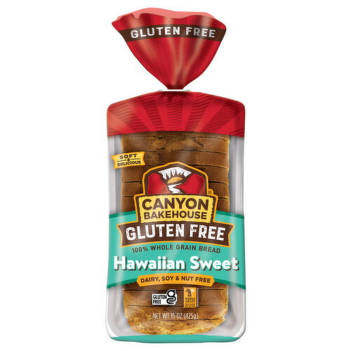 Canyon Bakehouse GF HAWAIIAN SWEET BREAD 15OZ            
