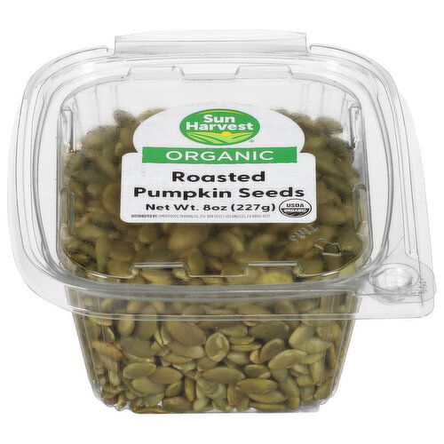 Sun Harvest Organic Roasted Pumpkin Seeds