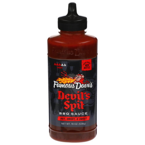 Famous Dave's Hot Devil's Spit BBQ Sauce Image 1 of 7