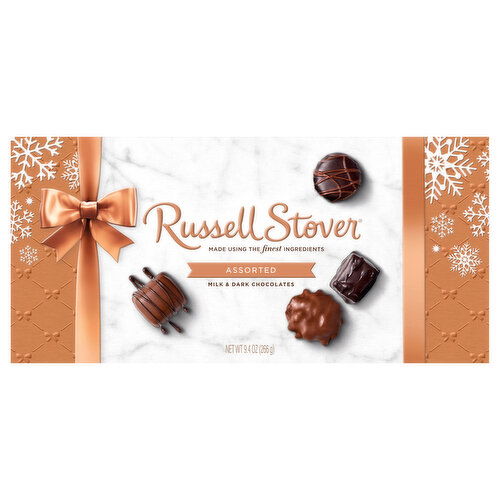 Russell Stover Milk & Dark Chocolate, Assorted