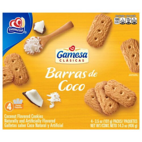 Gamesa Coconut Flavored Cookies