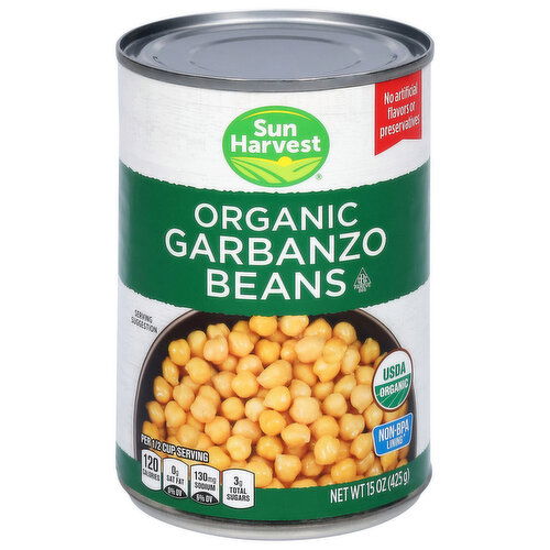 Sun Harvest Organic Garbanzo Beans