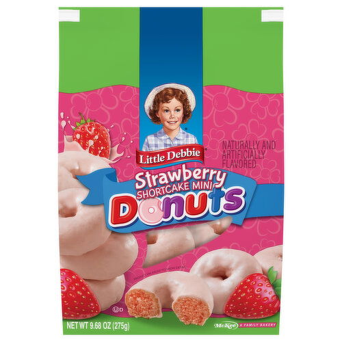 Little Debbie Strawberry Shortcake Mini Donuts