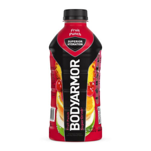 BODYARMOR Sports Drink Fruit Punch, 28 fl oz