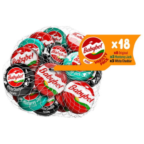 Babybel 18ct Mini Variety Pack Net