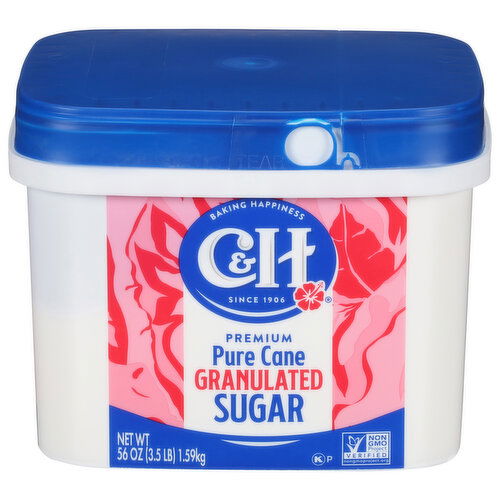 C&H Premium Pure Cane Granulated Sugar