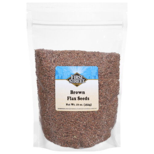 First Street Flax Seeds, Brown