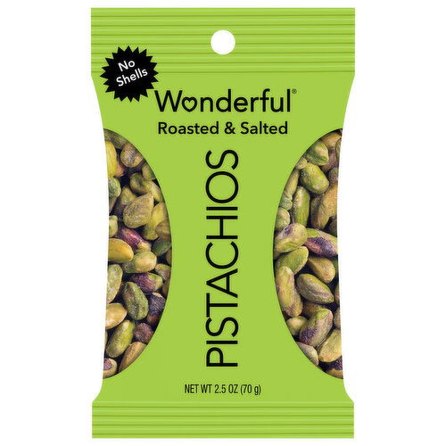Wonderful Roasted and Salted Pistachios