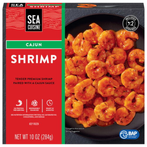 Sea Cuisine Shrimp, Cajun