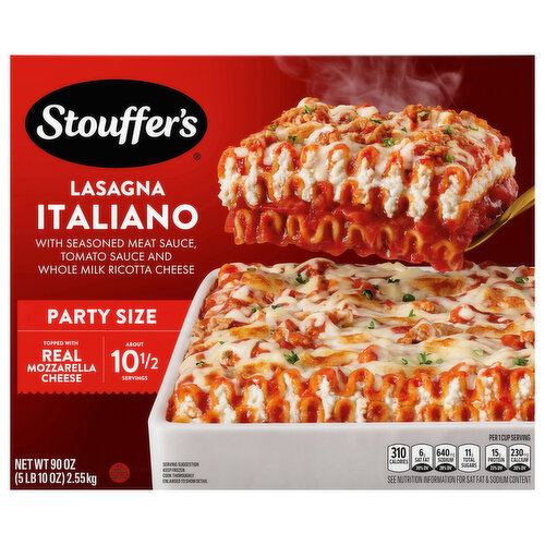 Stouffer's Italiano Lasagna Party Size Image 1 of 6