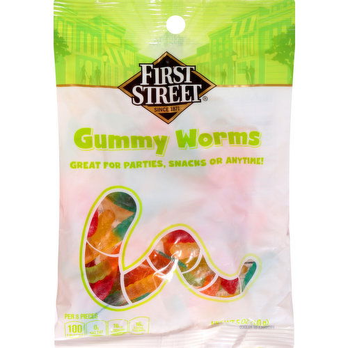 First Street Gummy Worms