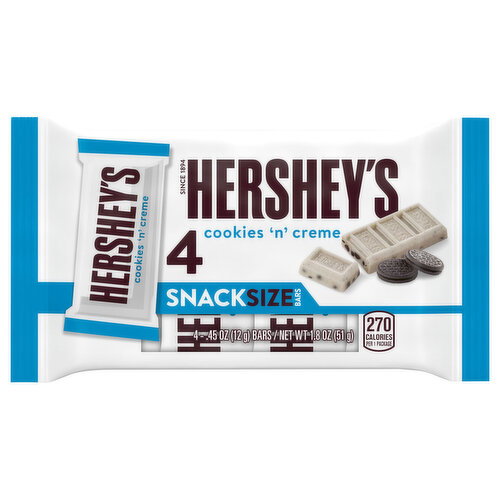 Hershey's Cookies 'n' Cream Snack Size Bars