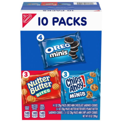 Nabisco Oreo Minis/Nutter Butter Bites/Chips Ahoy! Minis Cookies Image 1 of 6