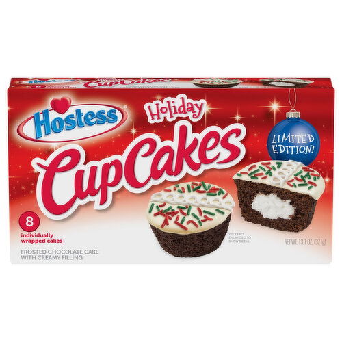 Hostess Holiday Cupcakes