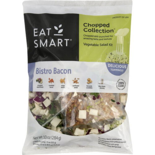 Eat Smart Vegetable Salad Kit, Bistro Bacon