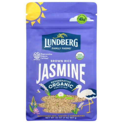 Lundberg Family Farms Jasmine Brown Rice Image 1 of 6