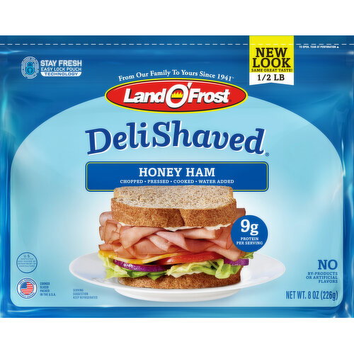 Land O'Frost DeliShaved Honey Ham Image 1 of 7