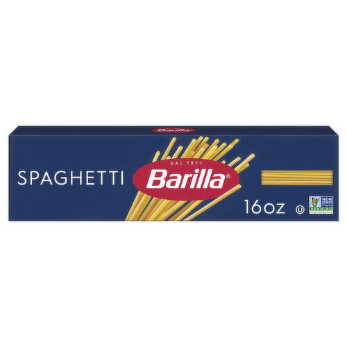 Barilla Spaghetti - Non-GMO Pasta Made with Durum Wheat Semolina & Kosher Certified