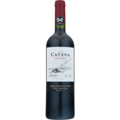 Catena Malbec, Mendoza-Argentina, High Mountain Vines