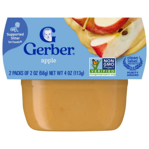 Gerber Supported Sitter 1st Foods Apple