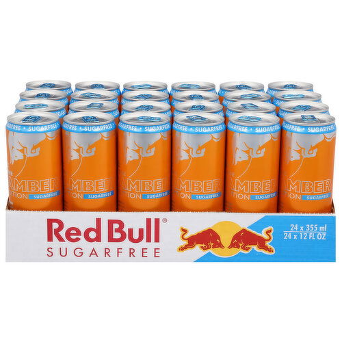 Red Bull Energy Drink, Strawberry Apricot, Sugarfree