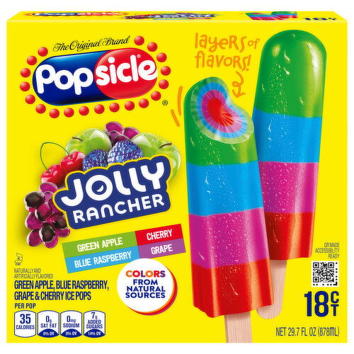 Popsicle Ice Pops, Jolly Rancher