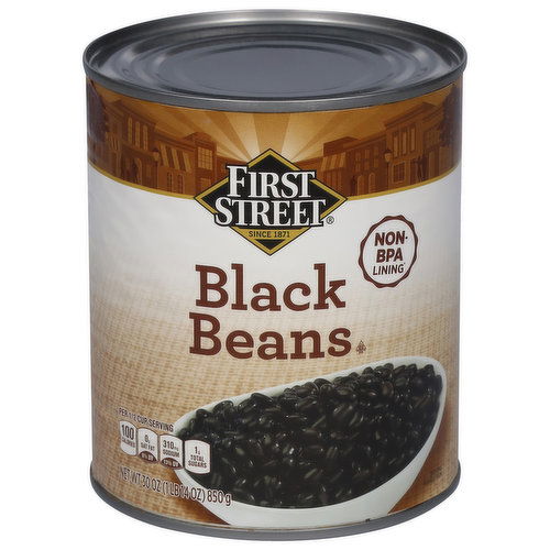 First Street Black Beans