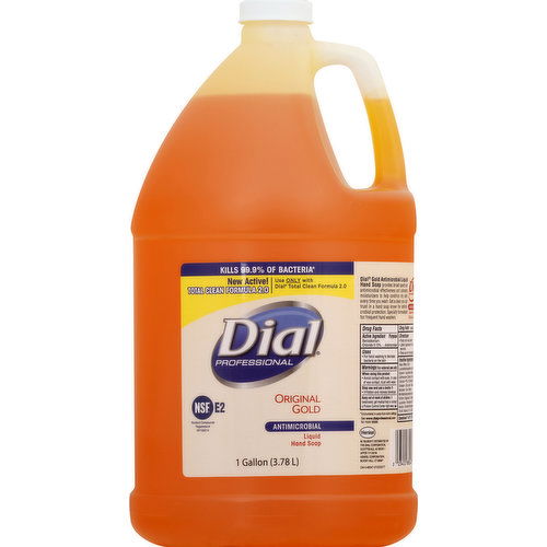 Dial Hand Soap, Antimicrobial, Original Gold, Liquid