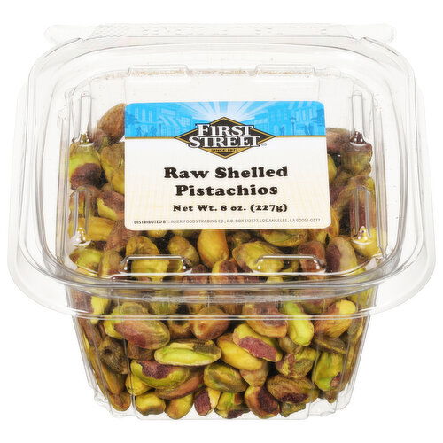 First Street Pistachios, Raw Shelled