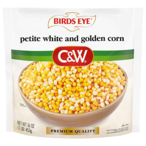 Birds Eye Corn, White and Golden, Petite