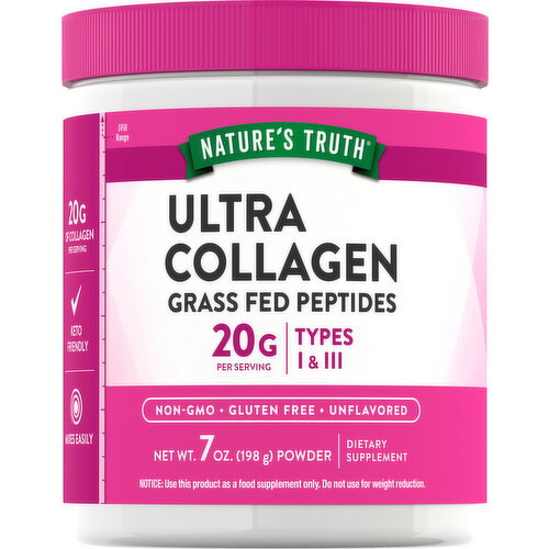 Nature's Truth Powder 20 g Ultra Collagen