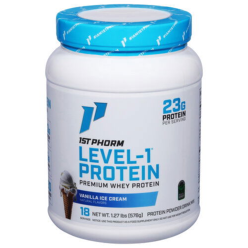 1st Phorm Premium Vanilla Ice Cream Whey Protein