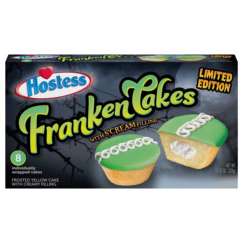 Hostess Franken Cakes with S'cream Filling