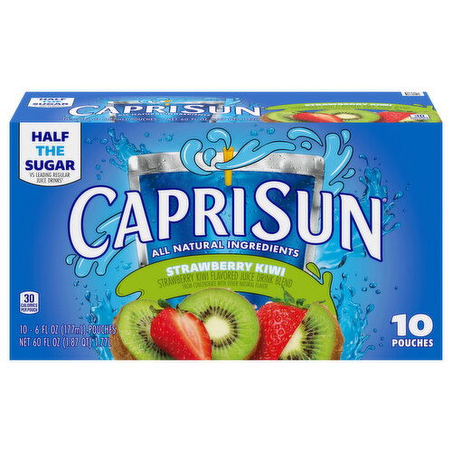 Capri Sun Strawberry Kiwi Juice Drink Blend