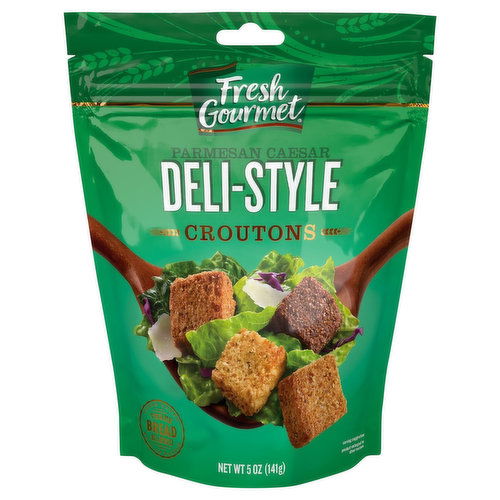 Fresh Gourmet Croutons, Parmesan Caesar, Deli-Style