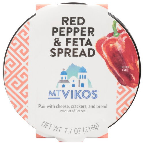 Mt Vikos Spread, Red Pepper & Feta Image 1 of 6