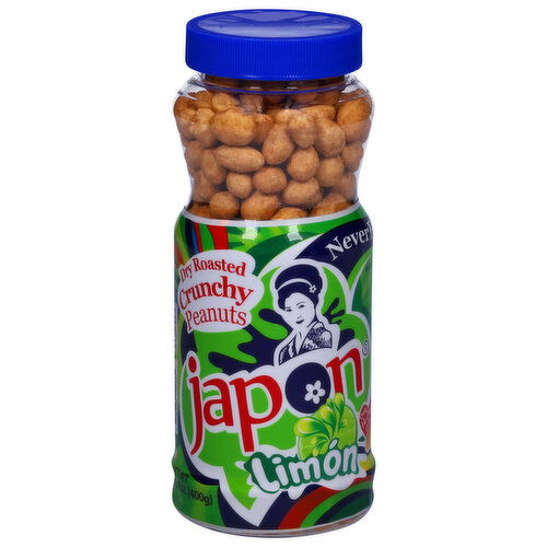Japon Peanuts, Dry Roasted, Crunchy, Limon