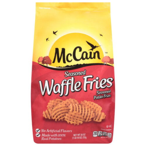 McCain Waffle Fries, Seasoned