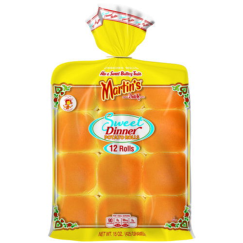 Martin's Rolls, Potato, Sweet Dinner