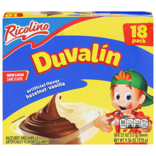 Ricolino Duvalin Hazelnut and Vanilla Candy Image 1 of 6