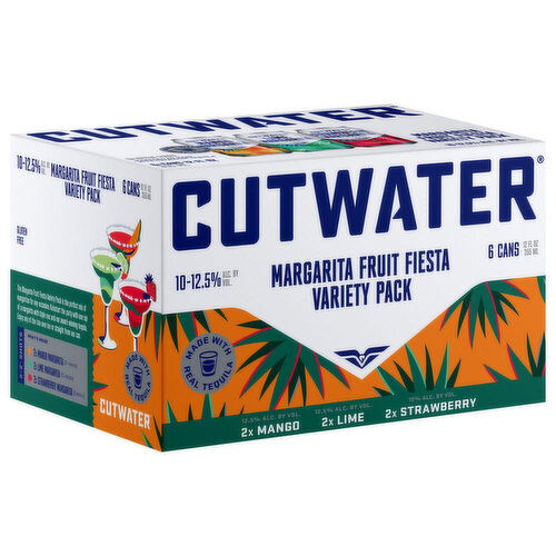Cutwater Fruit Fiesta Margarita Variety Pack