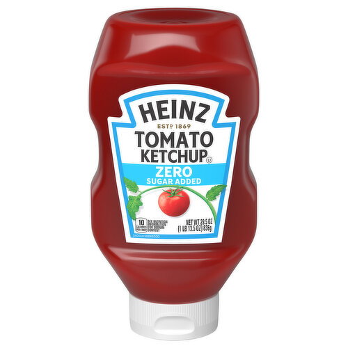 Heinz Zero Sugar Added Tomato Ketchup