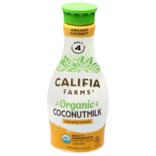 Califia Farms Coconutmilk, Organic, Unsweetened Image 1 of 6