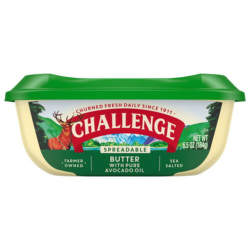 Challenge Butter, with Pure Avocado Oil, Sea Salted, Spreadable Image 1 of 4