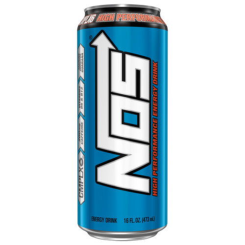 NOS Energy Drink, High Performance