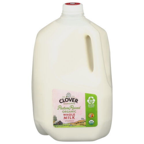 Clover Sonoma Whole Milk, Organic, Pasture Raised